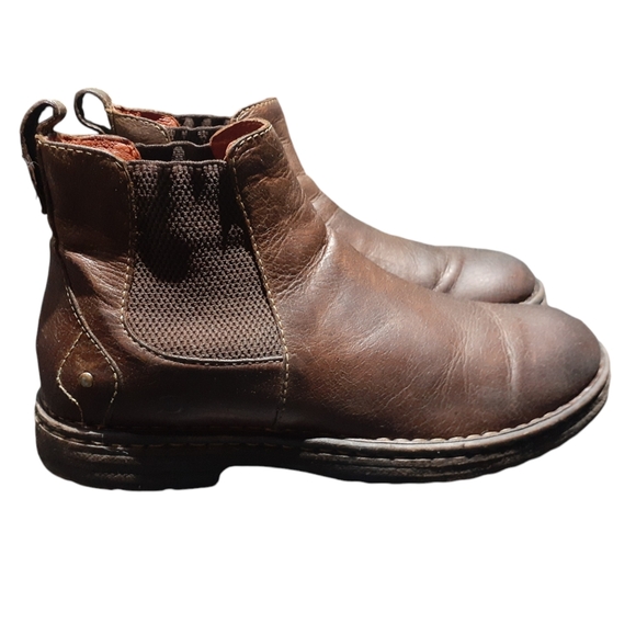 Born Men's Porto Chelsea Boots H43723 in Timber Leather Size 11 - Picture 4 of 9